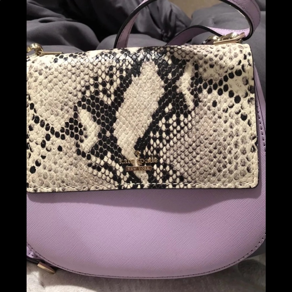 Kate spade snake skin crossbody